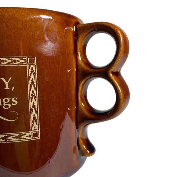 Vintage 1980’s Aramis Shaving Mug Life is a JOY and all things show it USA Rare* - Picture 5 of 10